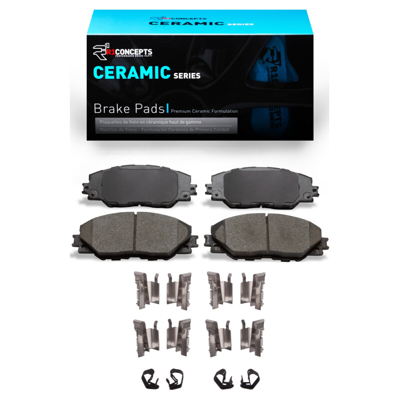 Pontiac Vibe Brake Pads - Front - R1 Concepts - Ceramic - `06-`20